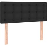  s oprugama i madracem crni 90x190 cm od umjetne kože | shoptok.hr