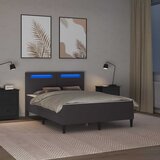 Krevetna konstrukcija Siva 140 x 200 cm Umjetna koža | shoptok.hr