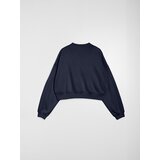 Sinsay Kratka crewneck majica | shoptok.hr