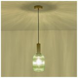  Zeleni luster TOPAZ na sajli 1xE27/15W/230V, prečnik 13 cm | Eponuda.com