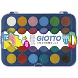 Boja vodena fi 30mm 24boje plus kist giotto fila 3320 (3524) blister Cene