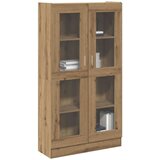 vidaXL Visoka omara artisan hrast 82,5x30,5x185 cm inženirski les | Shoptok.si