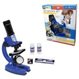  MIKROSKOP SET 23PCS 100/200/450X PLAVI 95/21351 | ePonuda.com