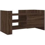  ormarić smeđa boja hrasta 80x35x40 cm konstruirano drvo | shoptok.hr
