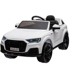  Licenciran avto na akumulator Audi Q7 - bel/lakiran | Shoptok.si
