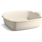 Emile henry keramični pekač 28x23xh7,5cm, 2l, krem, keramika | Shoptok.si