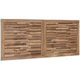  Uzglavlje Zidne Prirodna 120 cm Čvrsto teak drvo | shoptok.hr