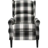 vidaXL Naslanjač večbarvno blago | Shoptok.si