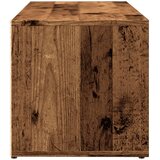  Klupa za spremanje obuće boja staro drvo 105x35x35 cm drvene | shoptok.hr