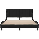  Okvir za krevet bez madraca crni 140 x 190 cm od tkanine | shoptok.hr