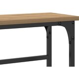  Konzolna stolica s policom Umjetnički hrast 75 x 19,5 x 75 cm | Eponuda.com