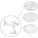BabyOno set rezervnih dijelova za izdajalicu NURSE PRO KIT II - poklopac + silikonska membrana + lijevak | shoptok.hr