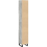 vidaXL Kopalniška omarica betonsko siva 30x30x190 cm inženirski les | Shoptok.si