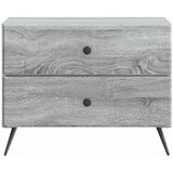  Noćni ormar Siva sonoma 62 x 34 5 x 47 5 cm Konstruirano drvo | shoptok.hr