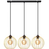  Luster na sajli MERCURE 3xE27/15W/230V zlatna/crna | Eponuda.com