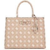 Guess Ročne torbice Silia 2 Comp Tote Bež Cene