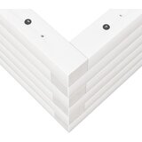 Vrtna sadilica bijela 70x40x23 cm od masivne borovine | shoptok.hr