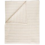 Bianca Bombažna odeja v naravni barvi 150x200 cm Cotton Muslin Stripe – Cene