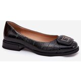 S. BARSKI Leather Ballerinas With Decoration D&A | Shoptok.si