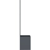  Vrtna sadilica s Dekorativnom Pločom Antracit 32 x 140 cm | shoptok.hr