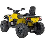 Quad Štirikolesnik na akumulator Can-Am Outlander ATV 4x4 - rumen | Shoptok.si