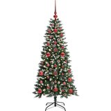 vidaXL Umestno božično drevo med 150 LED Zelena 50 x 50 x 120 cm | Shoptok.si