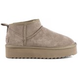 Colors of California Gležnjarji Platfrom winter boot in suede Kostanjeva Cene