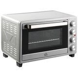 Nesta Mini pečica 32 L, srebrna, 1600 W, nerjavno jeklo in steklo, električna pečica s pladnjem za drobtine, 52,2×38,1×33,5 cm, namizna pečica, (5000493712) | Shoptok.si
