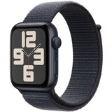 Apple watch se (2024) 44mm gps midnight alu case/ink sport loop, (mxep3qv/a) cene