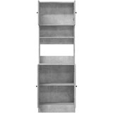 vidaXL Kuhinjska ormarić boja betona 60x50x180 cm konstruirano drvo | shoptok.hr