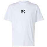 Karl Lagerfeld Majice s kratkimi rokavi A1M17044 REG SS K LOGO Bela cene