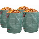  Vreće za otpad u vrtu 4 pcs Zelena 66 x 66 x 83,5 cm | shoptok.hr