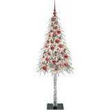  Božićno drvce s 150 LED svjetlima Bijelo 150 cm PE i čelik | shoptok.hr