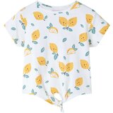  Dječja majica na vezanje prljavo bijela boja 104 | shoptok.hr