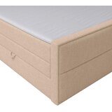 MID.YOU POSTELJA BOXSPRING 120 cm x 200 cm , les, kovina, umetna masa, tekstil naravne barve | Shoptok.si