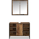  Set namještaja za kupaonicu 2 kom. Staro drvo 80 x 33 x 60 cm | shoptok.hr