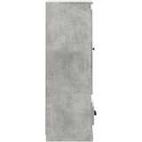  Visoka komoda siva betona 36x35,5x103,5cm od konstruiranog drva | shoptok.hr