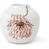 Vaza iz belega porcelana Poppy, višina 13 cm