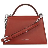 Karl Lagerfeld Torba preko ramena hrđavo crvena / srebro | shoptok.hr