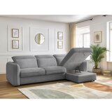 Bobochic Paris Svijetlo siva sklopiva kutna garnitura (promjenjiva) Achille – | shoptok.hr