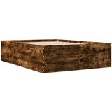 vidaXL Okvir za krevet boja hrasta 120x190 cm konstruirano drvo | shoptok.hr