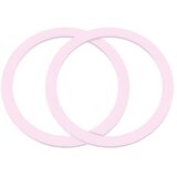 Joyroom (2 kom) Adapter (JR-Mag-M3) - MagSafe kompatibilan Magnetic Grip Metal - Pink | shoptok.hr