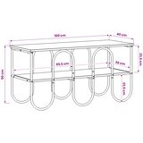  TV stalak 100 x 40 x 50 cm Siva Sonoma Konstruirano drvo | shoptok.hr