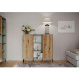 Mömax Komoda Pozzi, Sivo-Zelena | Shoptok.si