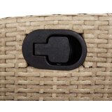  5-dijelni vrtni blagovaonski set od poliratana s jastucima bež | shoptok.hr