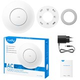 Cudy ap1300 ac1200 gigabit poe wifi5 2.4/5ghz mesh stropna dostopna točka | Shoptok.si