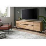 Livetastic Nizka Omarica Tomasa, Barva Hrasta, Črna | Shoptok.si