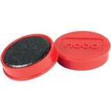 Magnetki nobo 30mm 1/4 NOBO-POTROŠNI - RDEČI | Shoptok.si