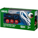 Brio – Električna lokomotiva, ki se polni prek mini USB kabla | Shoptok.si