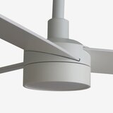 Faro 34297WT-1TW - LED prigušiva ventilator RUDDER L LED/18W/230V bela, prečnik 132 cm WT + DO | Eponuda.com